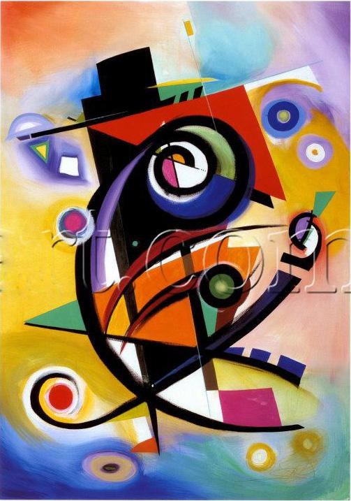 Alfred Gockel Homage to Kandinsky